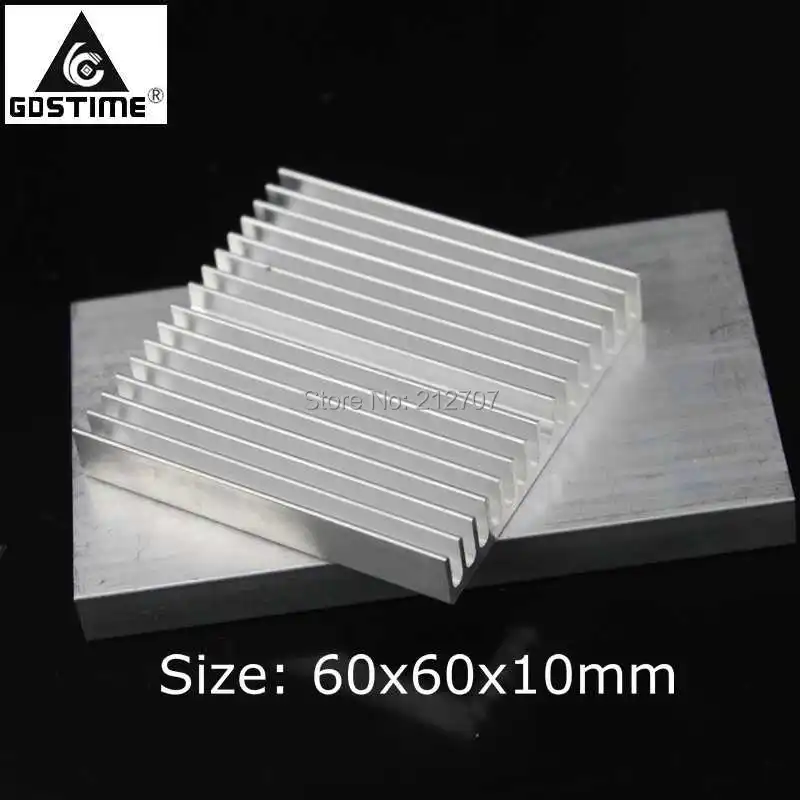 30 шт. Gdstime 60x60x10 мм алюминиевый радиатор, радиатор, радиатор для чипа RAM IC, светодиодный охладитель
30 шт. Gdstime 60x60x10 мм алюминиевый радиатор, радиатор, радиатор для чипа RAM IC, светодиодный охладитель