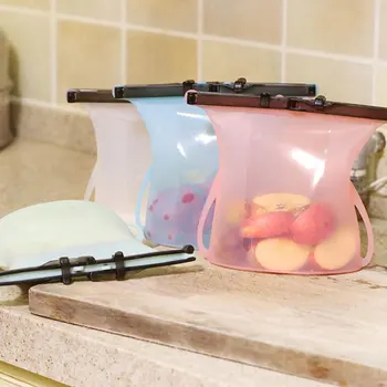 New Style Silicone Food Fresh Bags Wraps Fridge Food Storage Containers Refrigerator Preservation Sealed Bag Kitchen Accessories
New Style Silicone Food Fresh Bags Wraps Fridge Food Storage Containers Refrigerator Preservation Sealed Bag Kitchen Accessories