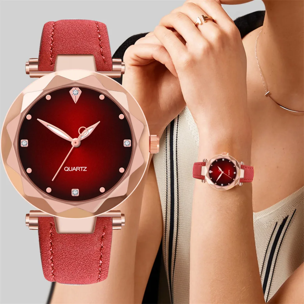 Dropshipping Women luxury brand relogio feminino Diamond Quartz Wrist Watch Round Analog Leather Band horloges Casual watch
Dropshipping Women luxury brand relogio feminino Diamond Quartz Wrist Watch Round Analog Leather Band horloges Casual watch