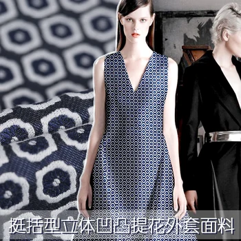 Custom autumn jacquard brocade crisp texture sense jacquard fabric fabric blue cotton blended tannery fabric hmk
Custom autumn jacquard brocade crisp texture sense jacquard fabric fabric blue cotton blended tannery fabric hmk