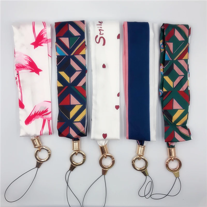 Female Neck Scarf Style Phone Straps Wide Neck Fresh Fabric Straps For Keys ID Card USB Badge Holder DIY Hang Rope Fashion Girls
Female Neck Scarf Style Phone Straps Wide Neck Fresh Fabric Straps For Keys ID Card USB Badge Holder DIY Hang Rope Fashion Girls