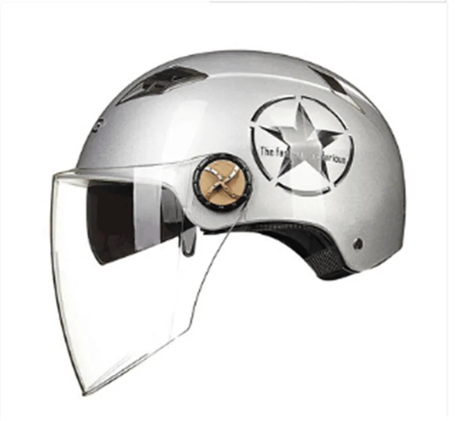 motorcycle helmet men and women summer electric car light half helmet double lens anti-ultraviolet sunscreen helmets
motorcycle helmet men and women summer electric car light half helmet double lens anti-ultraviolet sunscreen helmets