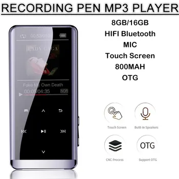 M13 8GB Recording Pen OTG MP3 Music Player Recorder FM Radio HIFI Bluetooth Touch Screen Support 25 Languages
M13 8GB Recording Pen OTG MP3 Music Player Recorder FM Radio HIFI Bluetooth Touch Screen Support 25 Languages