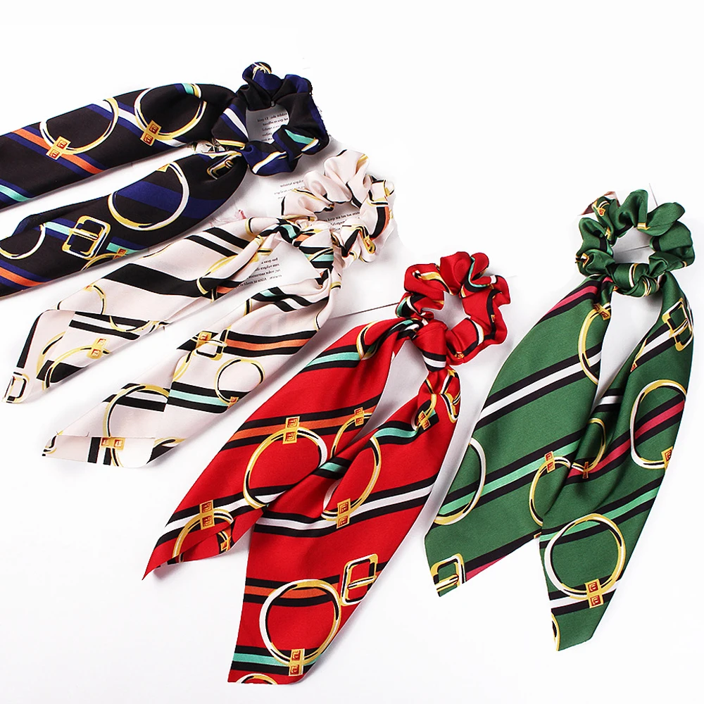 2019 Fashion Women Geometric Hair Scarf Ponytail Holder Floral Scrunchies Girls Elastic Head Hoop Streamers Bow Hair Accessories
2019 Fashion Women Geometric Hair Scarf Ponytail Holder Floral Scrunchies Girls Elastic Head Hoop Streamers Bow Hair Accessories