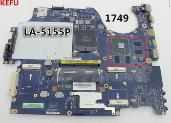 KEFU Laptop motherboard For Dell 1749 Motherboard LA-5155P CN-0W87G9 Mainboard 100% Tested 
KEFU Laptop motherboard For Dell 1749 Motherboard LA-5155P CN-0W87G9 Mainboard 100% Tested