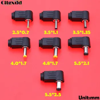 DC Power Plug Jack Adapter Connector Angle 90 Degree Male 5.5*2.5 / 5.5*2.1 / 4.8*1.7 / 4.0*1.7 / 3.5*1.35 / 3.5*1.1 / 2.5*0.7mm
DC Power Plug Jack Adapter Connector Angle 90 Degree Male 5.5*2.5 / 5.5*2.1 / 4.8*1.7 / 4.0*1.7 / 3.5*1.35 / 3.5*1.1 / 2.5*0.7mm