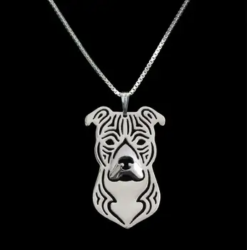 DANGGAO fashion Handmade Pit Bull American Staffordshire Terrier Pendant Necklace women jewelry chain choker Pet Lovers Gift
DANGGAO fashion Handmade Pit Bull American Staffordshire Terrier Pendant Necklace women jewelry chain choker Pet Lovers Gift