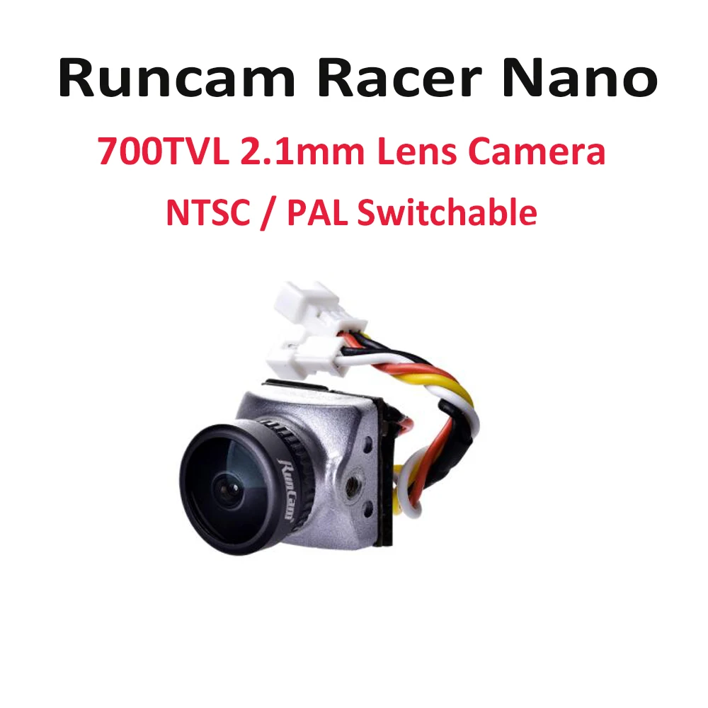 New Runcam Racer Nano FPV Camera 2.1mm Lens the Smallest Best FPV Racing Camera Gesture Control 16:9 4:3 PAL/NTSC Switchable
New Runcam Racer Nano FPV Camera 2.1mm Lens the Smallest Best FPV Racing Camera Gesture Control 16:9 4:3 PAL/NTSC Switchable