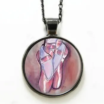 10PCS Ballerina necklace Ballet Jewelry Pink Ballet Slippers Dancing Shoes Dance necklace Ballet print glass necklace
10PCS Ballerina necklace Ballet Jewelry Pink Ballet Slippers Dancing Shoes Dance necklace Ballet print glass necklace