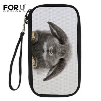 FORUDESIGNS Cute Rabbit Printed Multi Function Travel Wallet Women Big Capacity Passport Holder Cover Female ID Card Holder Case
FORUDESIGNS Cute Rabbit Printed Multi Function Travel Wallet Women Big Capacity Passport Holder Cover Female ID Card Holder Case