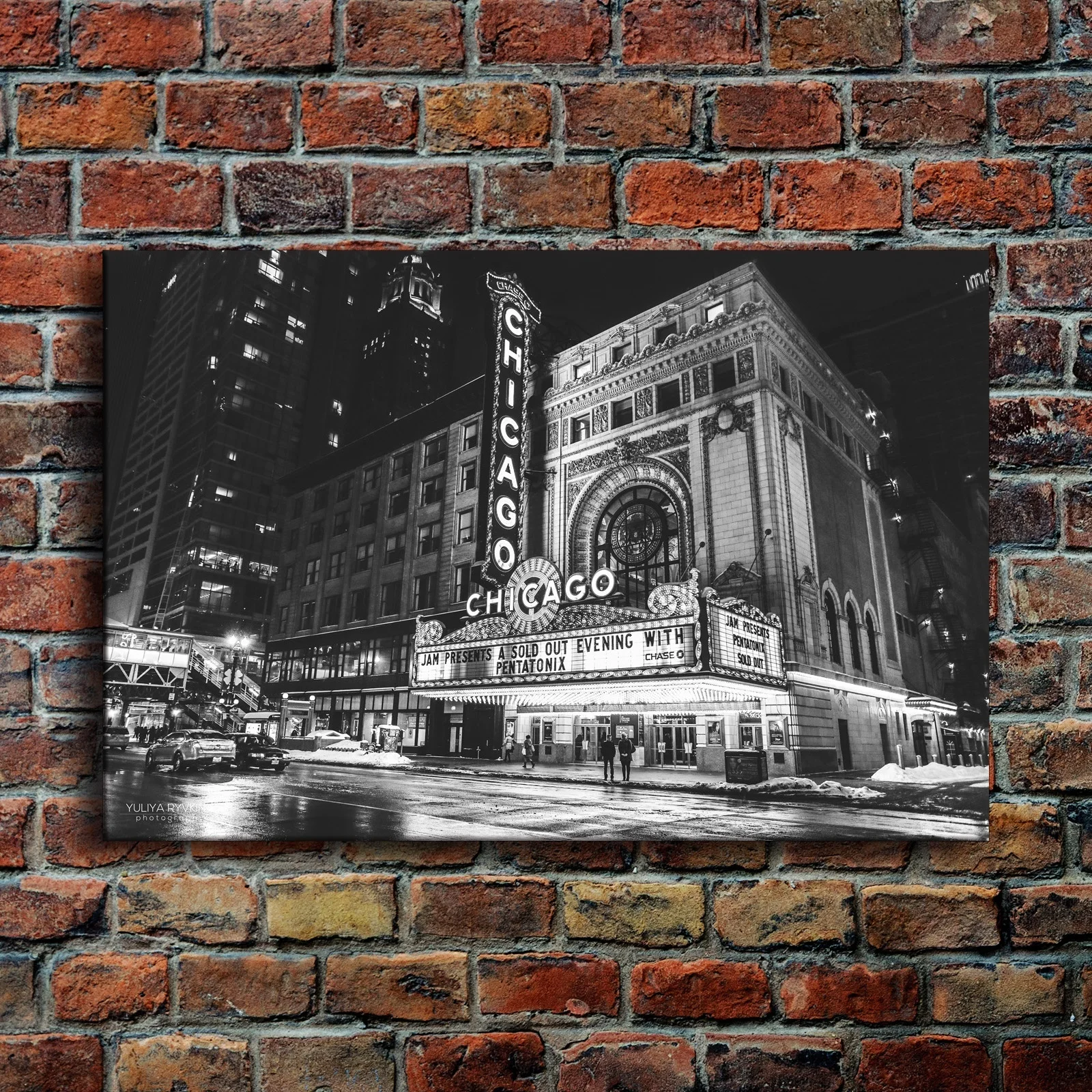 Canvas Painting Office Wall Art Frame 1 Piece Black And White City Retro Pictures Prints Room Chicago Theater Poster Home Decor
Canvas Painting Office Wall Art Frame 1 Piece Black And White City Retro Pictures Prints Room Chicago Theater Poster Home Decor