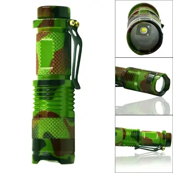 1200LM waterproof Camouflag Army Green Mini LED flashlight Q5 LED light Zoomable 3 modes Flashlight Torch 14500 pocket light
1200LM waterproof Camouflag Army Green Mini LED flashlight Q5 LED light Zoomable 3 modes Flashlight Torch 14500 pocket light