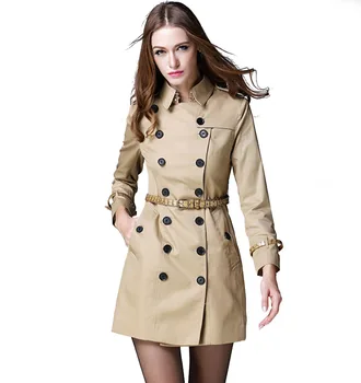 New Classical Women's Trench 2018 Fashion Luxurious Long Wind Coat Belt Buckle Famous Windbreaker Anti Wrinkle Classical Clothes
New Classical Women's Trench 2018 Fashion Luxurious Long Wind Coat Belt Buckle Famous Windbreaker Anti Wrinkle Classical Clothes