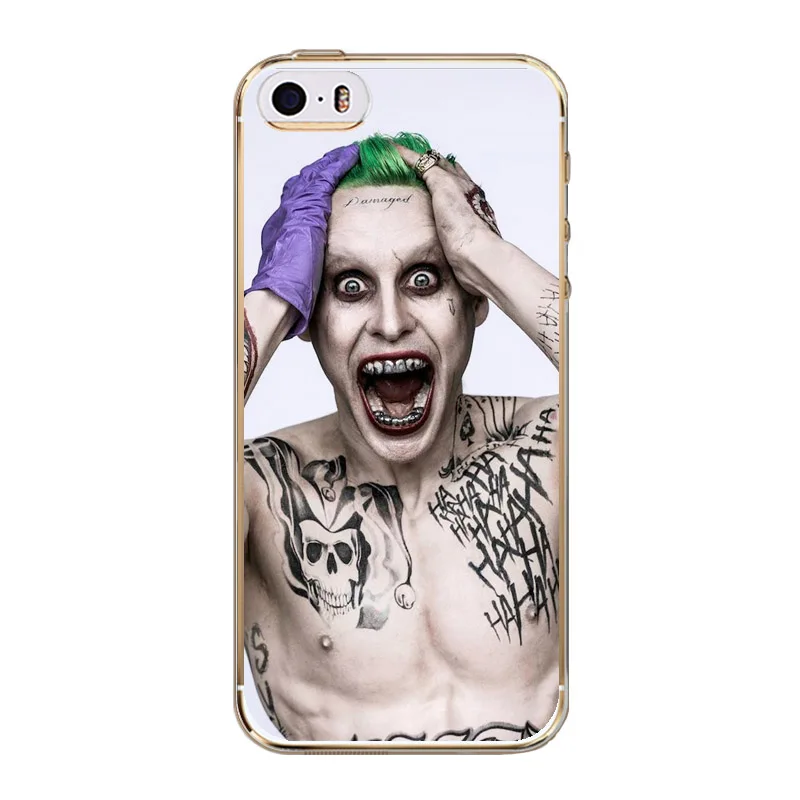 For iPhone 5S Case Suicide Squad Joker Harley Quinn Soft TPU Protactive Case Cover for iPhone 5 / 5S / SE
For iPhone 5S Case Suicide Squad Joker Harley Quinn Soft TPU Protactive Case Cover for iPhone 5 / 5S / SE