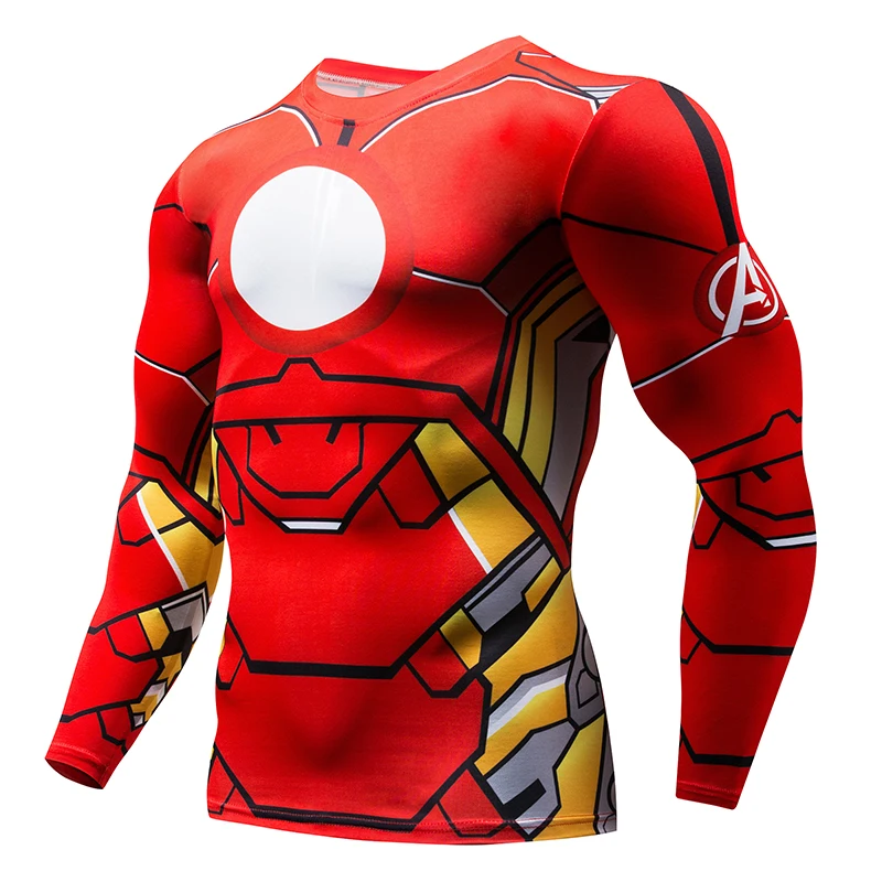 Men's Compressed T-Shirt Long-Sleeve Double-Sided Print Rash guard Fitness Midsole Weight Blouse & T-Shirt MMA Avengers Alliance
Men's Compressed T-Shirt Long-Sleeve Double-Sided Print Rash guard Fitness Midsole Weight Blouse & T-Shirt MMA Avengers Alliance