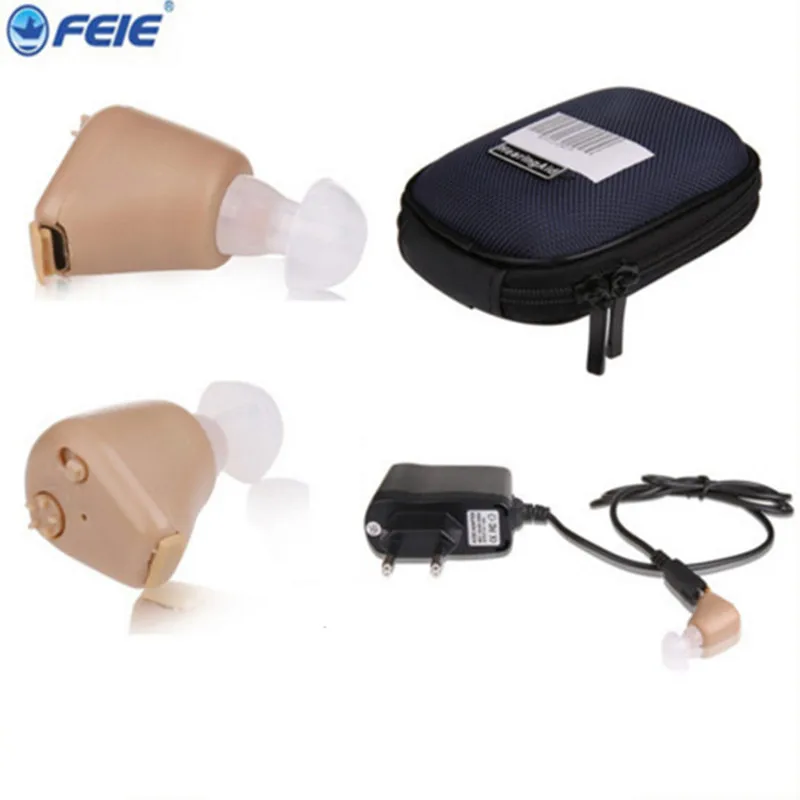 A Pair EU Plug Charger Rechargeable Digital Mini In Ear Hearing Aid Adjustable Tone Amplifier For the Elderly Ear Care S-216
A Pair EU Plug Charger Rechargeable Digital Mini In Ear Hearing Aid Adjustable Tone Amplifier For the Elderly Ear Care S-216