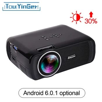 Touyinger Everycom X7 Mini LED Projector 1800 Lumens TV Home Theater Support LCD