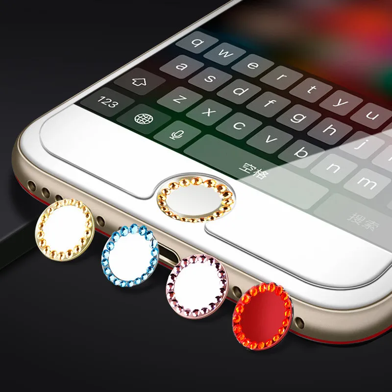 Bling Home Button Sticker Cover Touch ID Fingerprint Recognition Sticker High quality For iPhone 7 8 Plus 6 6s 5s iPad Support
Bling Home Button Sticker Cover Touch ID Fingerprint Recognition Sticker High quality For iPhone 7 8 Plus 6 6s 5s iPad Support