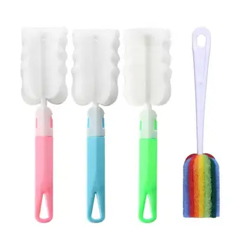 Kitchen Cleaning tool Sponge Cleaning Cup Brush Child bottle Brush for bottle Glass cup Tea cup Wine Glass detachable handle
Kitchen Cleaning tool Sponge Cleaning Cup Brush Child bottle Brush for bottle Glass cup Tea cup Wine Glass detachable handle
