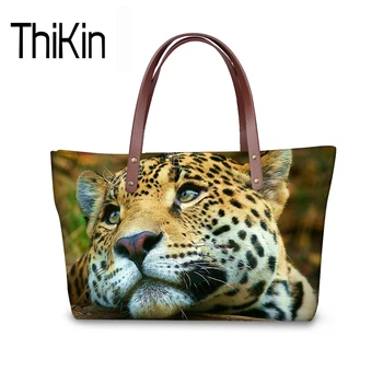 THIKIN Casual Top-handle Bags 3D Tiger Leopard Women Shoulder Bag Ladies Handbag Ferocious Animals Beach Tote Bag Travel handbag
THIKIN Casual Top-handle Bags 3D Tiger Leopard Women Shoulder Bag Ladies Handbag Ferocious Animals Beach Tote Bag Travel handbag