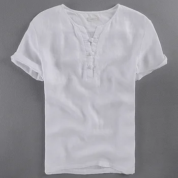 2017 Summer white shirt men fashion short sleeve linen shirts men brand casual mens shirt slim tie button mens shirts camisa
2017 Summer white shirt men fashion short sleeve linen shirts men brand casual mens shirt slim tie button mens shirts camisa