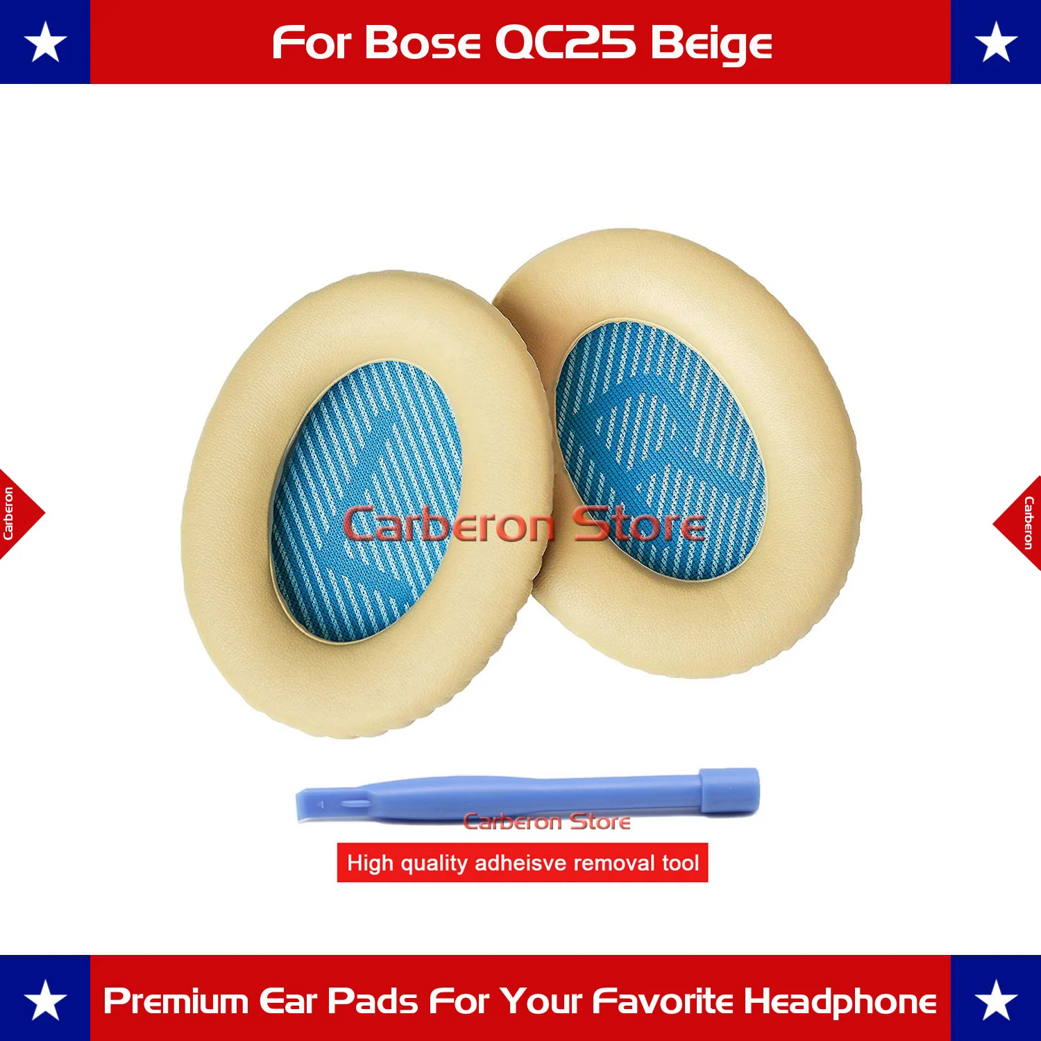 Replacement Ear Pad Ear Cushions for Bose QuietComfort25 (QC25) Headphone(Beige)
Replacement Ear Pad Ear Cushions for Bose QuietComfort25 (QC25) Headphone(Beige)
