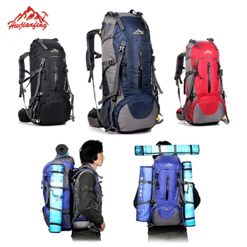 Waterproof Climbing Hiking 50L Nylon Backpack No Rain Cover Camping Mountaineering Backpack Sport Outdoor Skiing Traveling Bags
Waterproof Climbing Hiking 50L Nylon Backpack No Rain Cover Camping Mountaineering Backpack Sport Outdoor Skiing Traveling Bags