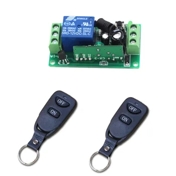 DC24V 12V 9V Remote Control Relay 1CH Wireless RF Remote Control Switch Transmitter with Receive For Electric Gates Doors
DC24V 12V 9V Remote Control Relay 1CH Wireless RF Remote Control Switch Transmitter with Receive For Electric Gates Doors