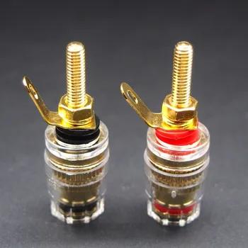 20pcs Copper Gold Plated Banana Terminal Binding Post Audio Connector Amplifier Terminal Speaker Banana Plug Jack length 42cm 
20pcs Copper Gold Plated Banana Terminal Binding Post Audio Connector Amplifier Terminal Speaker Banana Plug Jack length 42cm