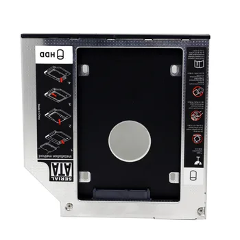Jimier SATA 22pin HDD HD Hard Disk Drive Caddy Case for 12.7mm Universal Laptop CD / DVD-ROM Optical Bay
Jimier SATA 22pin HDD HD Hard Disk Drive Caddy Case for 12.7mm Universal Laptop CD / DVD-ROM Optical Bay
