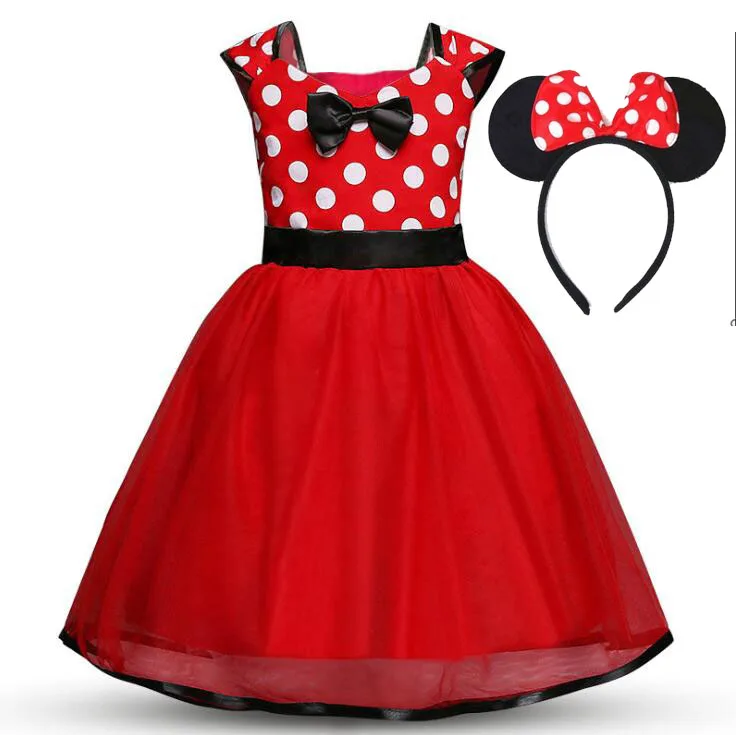 Girls Dress Movie Cosplay Costume Fairy Princess Wave Point Dress Fancy Party Dresses Children Clothes
Girls Dress Movie Cosplay Costume Fairy Princess Wave Point Dress Fancy Party Dresses Children Clothes