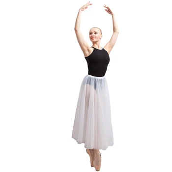 

A Long Skirt Tutu Skirt TUTU Adult Dance Ballet Teacher With A Double Soft Gauze Dress Spot