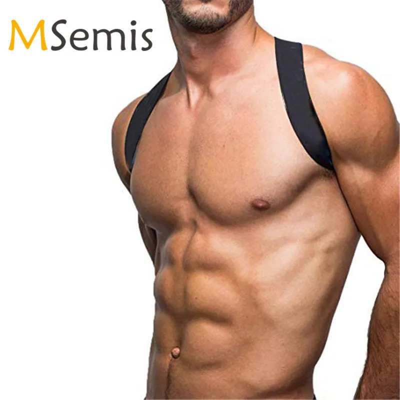 MSemis Men Harness Bondage Nylon X-Shape Back Fetish Gay Bondage Chest Harness Men Wide Shoulder Harness Men Muscle Harness Belt
MSemis Men Harness Bondage Nylon X-Shape Back Fetish Gay Bondage Chest Harness Men Wide Shoulder Harness Men Muscle Harness Belt
