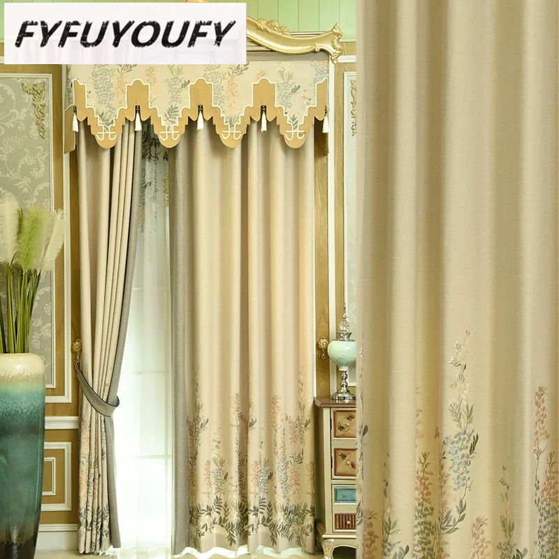European embroidery luxury 4D jacquard high shading living room bedroom Cashmere French Window luxury Villa Voile Curtain
European embroidery luxury 4D jacquard high shading living room bedroom Cashmere French Window luxury Villa Voile Curtain