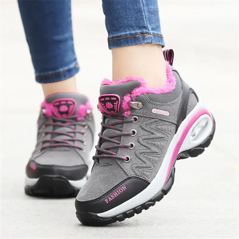 shoes woman winter sneakers women wedges fur warm running shoes woman sport Shoes Air damping zapatos de mujer scarpe donna
shoes woman winter sneakers women wedges fur warm running shoes woman sport Shoes Air damping zapatos de mujer scarpe donna