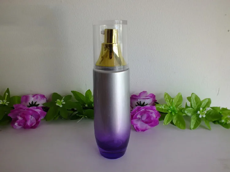 100pcs glass cosmetics empty bottles 100ML,100 ml purple glass lotion bottle with gold cap ,100g glass containers for cosmetics
100pcs glass cosmetics empty bottles 100ML,100 ml purple glass lotion bottle with gold cap ,100g glass containers for cosmetics