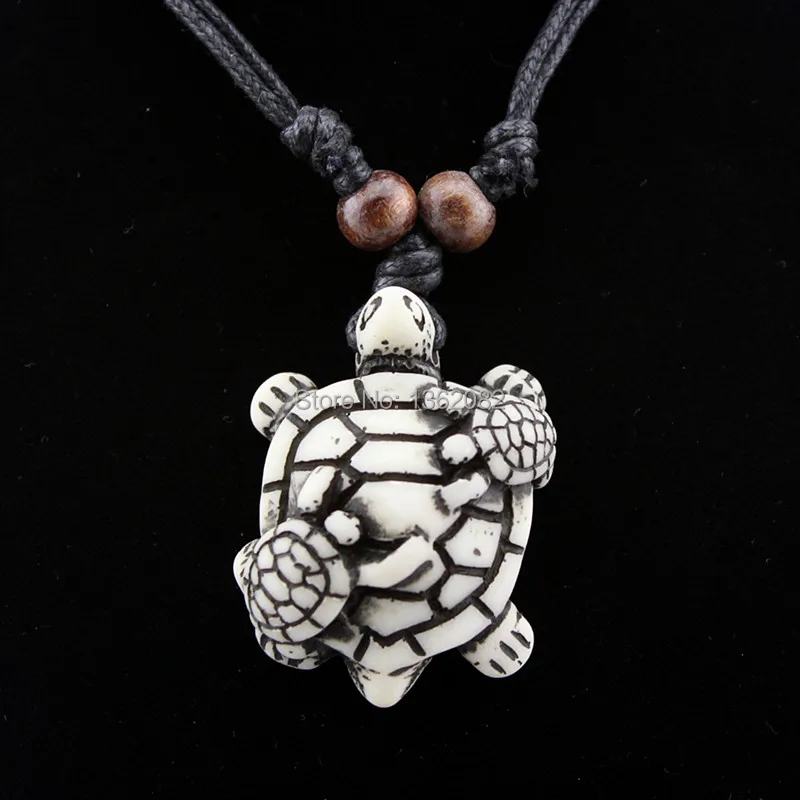 Men Women's Jewelry Imitation Yak Bone Carved Mother and Children Turtles Necklace Amulet Lucky Gift YN570
Men Women's Jewelry Imitation Yak Bone Carved Mother and Children Turtles Necklace Amulet Lucky Gift YN570