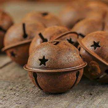 Christmas Decoration for Home 24pcs iron small Bells 40mm Star Iron Jingle Bells Rattles Baby Toys for DIY Assembling Pet
Christmas Decoration for Home 24pcs iron small Bells 40mm Star Iron Jingle Bells Rattles Baby Toys for DIY Assembling Pet