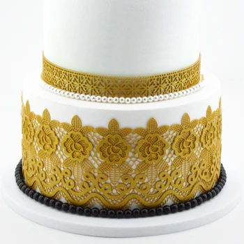 KLM Wedding Cake Silicone Beautiful Flower Lace Fondant Mold Mousse Sugar craft Icing Mat Baking Tool
KLM Wedding Cake Silicone Beautiful Flower Lace Fondant Mold Mousse Sugar craft Icing Mat Baking Tool