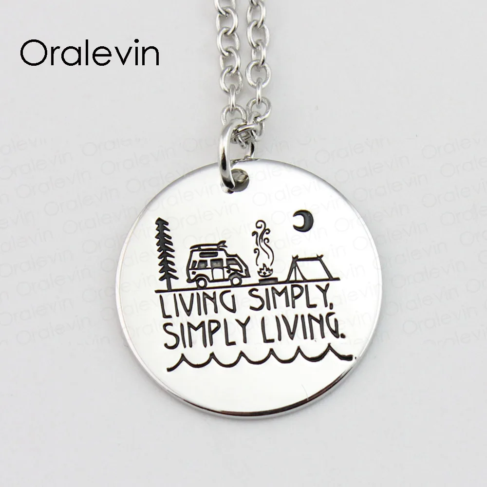 LIVING SIMPLY SIMPLY LIVING Pendant Charms Necklace Gift Jewelry 10Pcs/Lot #LN464
LIVING SIMPLY SIMPLY LIVING Pendant Charms Necklace Gift Jewelry 10Pcs/Lot #LN464
