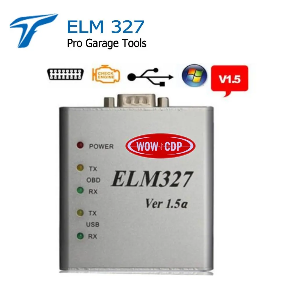 Wow CDP Aluminum ELM327 V1.5 USB ELM 327 V1.5a OBD2 ELM 327 OBDII Code Reader Automotriz Auto Scanner Diagnostic-Tool
Wow CDP Aluminum ELM327 V1.5 USB ELM 327 V1.5a OBD2 ELM 327 OBDII Code Reader Automotriz Auto Scanner Diagnostic-Tool