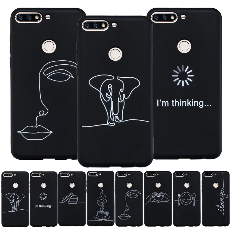 Huawei Honor 7C Case Huawei Honor 7C Pro Case Silicon Soft TPU Art Sketch Back Cover on for Huawei Y7 Prime 2017 Honor7C 7CPro
Huawei Honor 7C Case Huawei Honor 7C Pro Case Silicon Soft TPU Art Sketch Back Cover on for Huawei Y7 Prime 2017 Honor7C 7CPro