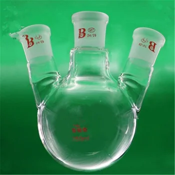 250ml,24/29*3,3-neck,Round bottom bevel connect Glass flask,Lab Boiling Flasks,Three neck laboratory glassware
250ml,24/29*3,3-neck,Round bottom bevel connect Glass flask,Lab Boiling Flasks,Three neck laboratory glassware