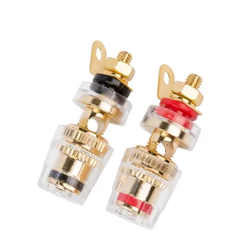Binding Post Terminal Brass Gold Plated Banana Plug Socket Connector 4mm For Speaker Amplifier Acoustic Terminals Audio Adapter
Binding Post Terminal Brass Gold Plated Banana Plug Socket Connector 4mm For Speaker Amplifier Acoustic Terminals Audio Adapter