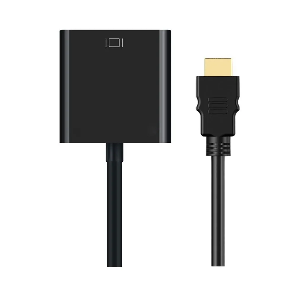 New Hot High Speed HDMI to VGA Adapter Converter Digital Cable to Analog Audio Video Cable For PC Computer Desktop Tablet
New Hot High Speed HDMI to VGA Adapter Converter Digital Cable to Analog Audio Video Cable For PC Computer Desktop Tablet