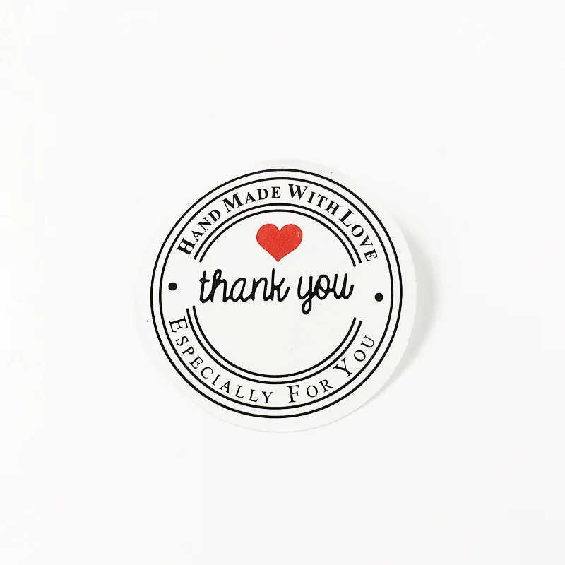 120PCS "Thank you" Round White Kraft Stationery label sticker/Students' DIY Retro Seal sticker For products/handmade with Love
120PCS "Thank you" Round White Kraft Stationery label sticker/Students' DIY Retro Seal sticker For products/handmade with Love