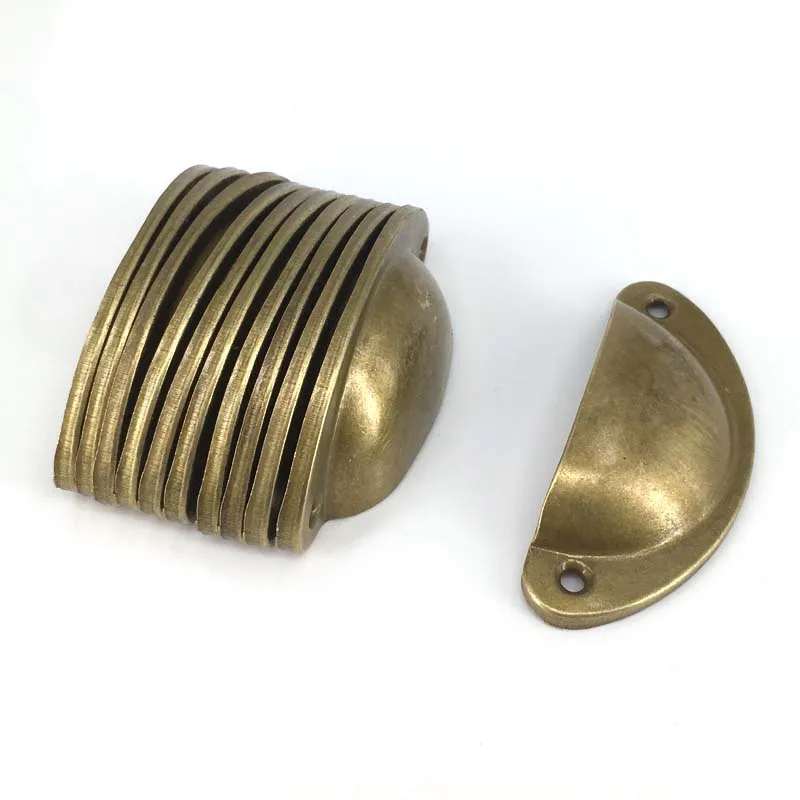 15PCS 82mm Vintage Brass Shell Design Dresser Drawer Pulls Handles Knob / Rustic Retro Kitchen Cabinet Cupboard Door Handle
15PCS 82mm Vintage Brass Shell Design Dresser Drawer Pulls Handles Knob / Rustic Retro Kitchen Cabinet Cupboard Door Handle