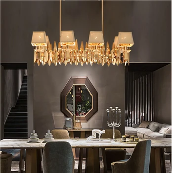 led e27 Postmodern Iron Crystal Fabric Golden Leaves LED Light.Pendant Lights.Pendant Lamp.Pendant light For Dinning Room Foyer
led e27 Postmodern Iron Crystal Fabric Golden Leaves LED Light.Pendant Lights.Pendant Lamp.Pendant light For Dinning Room Foyer