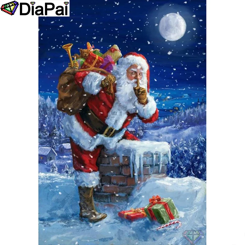 DIAPAI Diamond Painting 5D DIY 100% Full Square/Round Drill "Santa Claus" Diamond Embroidery Cross Stitch 3D Decor A22793
DIAPAI Diamond Painting 5D DIY 100% Full Square/Round Drill "Santa Claus" Diamond Embroidery Cross Stitch 3D Decor A22793