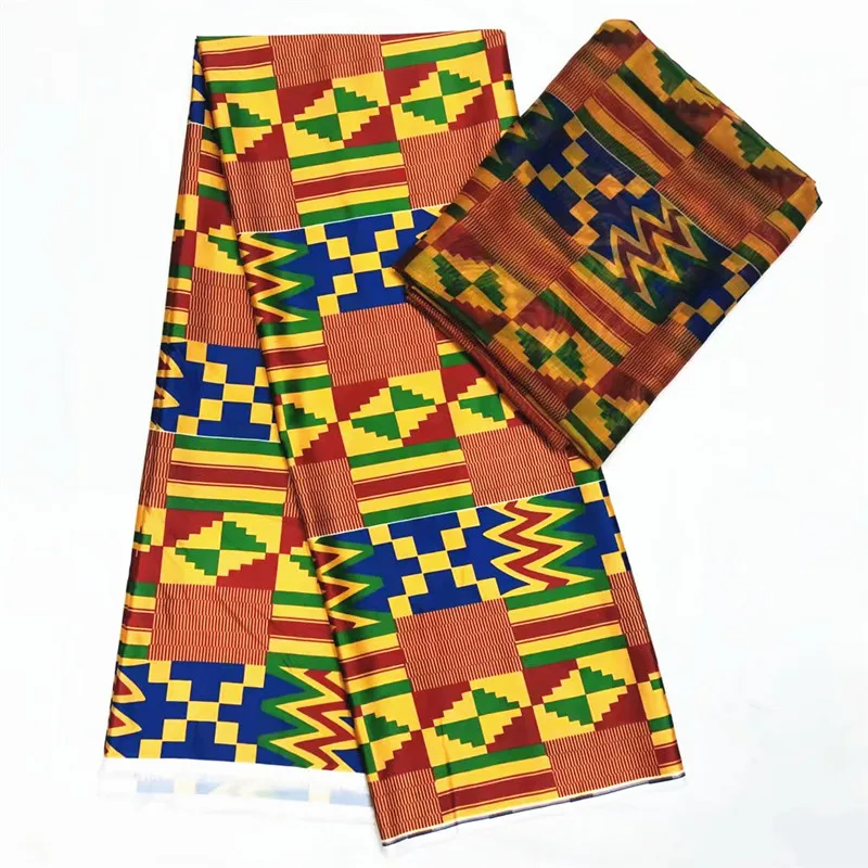 Best Quality Imitated silk fabric African print fabric 4+2 yard Nigerian Chiffon 2019 african silk fabric kent wax for wedding
Best Quality Imitated silk fabric African print fabric 4+2 yard Nigerian Chiffon 2019 african silk fabric kent wax for wedding
